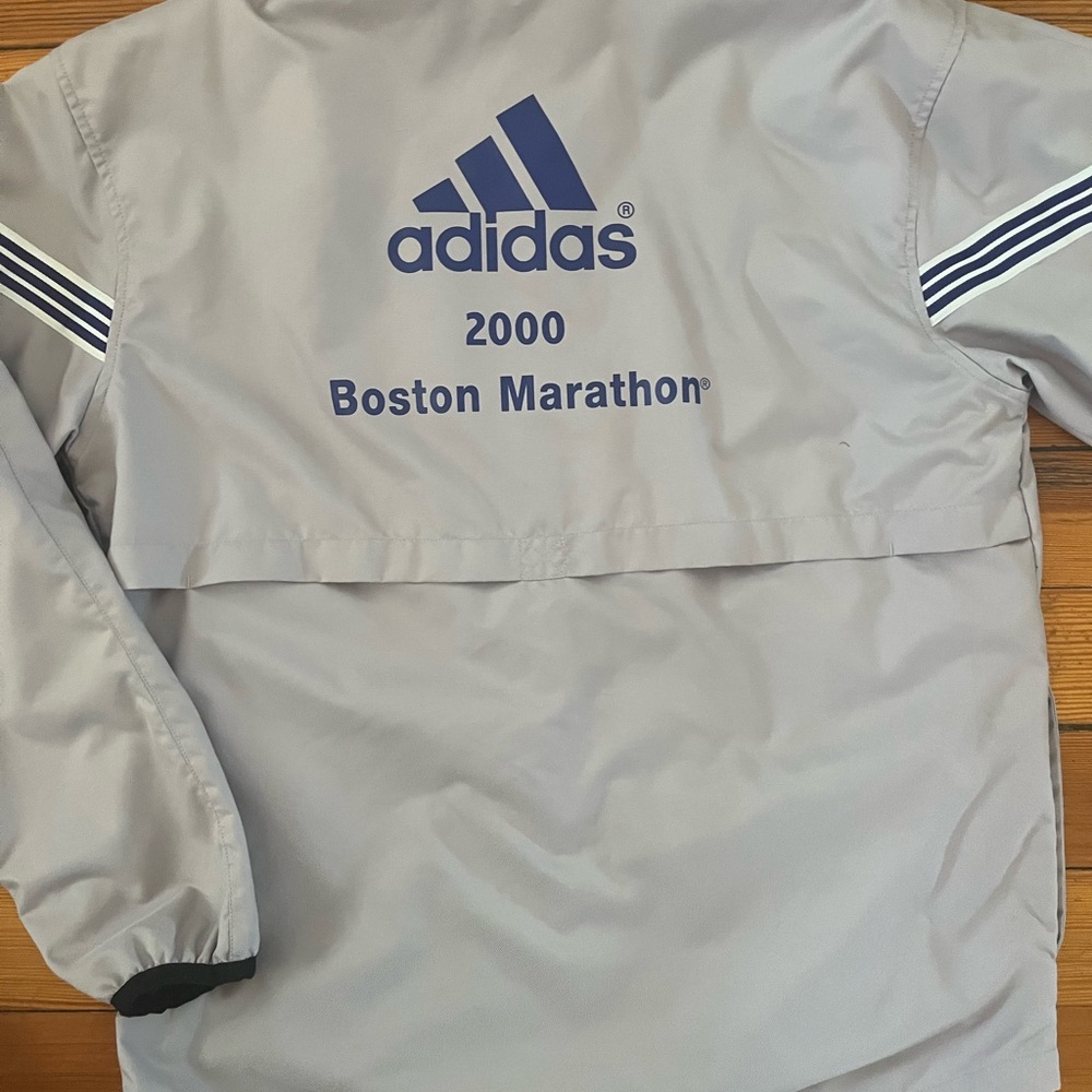 Vintage ~ Official Boston Marathon Jacket ~ 2000 ~ Unisex - Picture 3 of 5